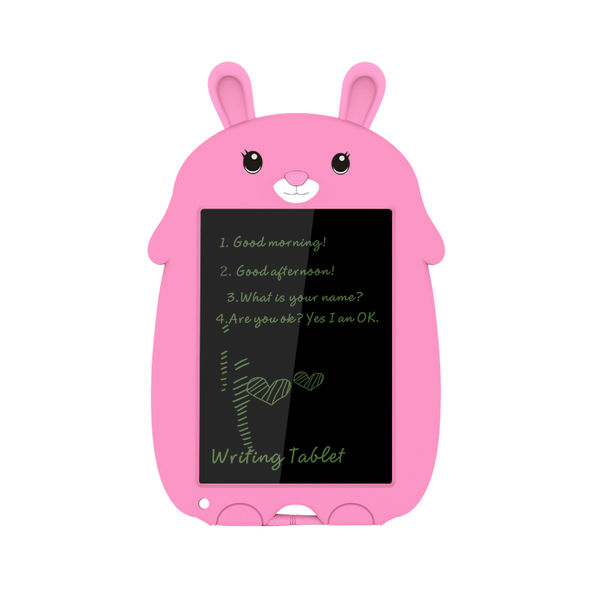8.5inch LCD Writing Tablet Cartoon Rabbit Erasable Electronic Drawing Board, Kid Toy Learning Gift
