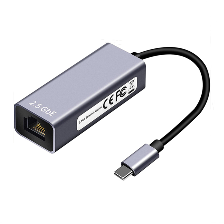 KUYiA USB Type C to 2.5G Network Gigabit Ethernet Adapter, Type C to RJ45 Support Windows 7/8/10