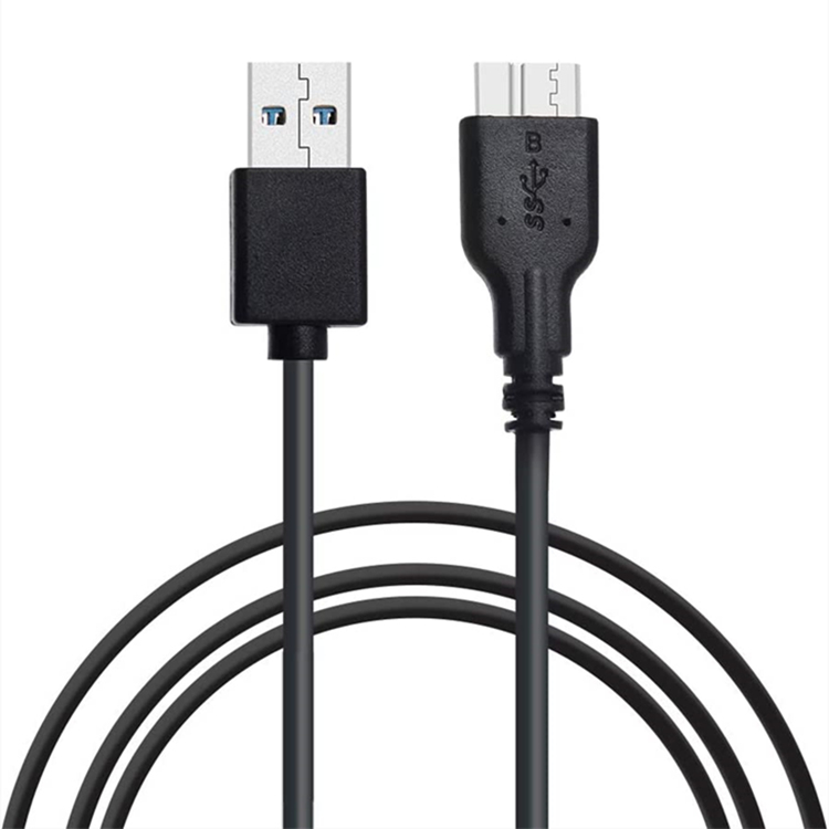 KUYiA Micro USB 3.0 Cable, Male to Micro B Lead Fast Charging Super Speed Data Sync Cord 1FT