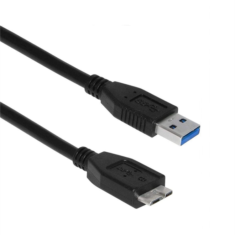 KUYiA USB 3.0 Cable (1FT), USB A Male to Micro B up to 5 Gbps Data Transfer Sync Lead Cable