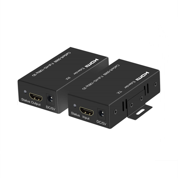 HDMI Extender 164ft/50M 1080P@60Hz 3D HDMI Repeater (TX and RX) EDID RJ45 to HDMI Converter
