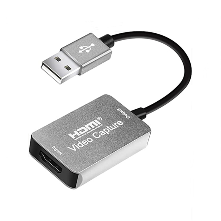KUYIA HDMI Video Capture, Audio Video Capture Cards HDMI to USB 2.0, 1080P&30Hz Record