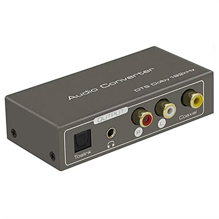 KUYiA HDMI Audio Extractor 4K ARC HDMI to Optical Toslink Audio/SPDIF/Coaxial Analog Audio Converter